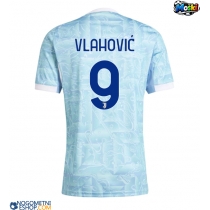 Moški Nogometni dresi Juventus Dusan Vlahovic #9 Gostujoči 2025-26 Kratek Rokav